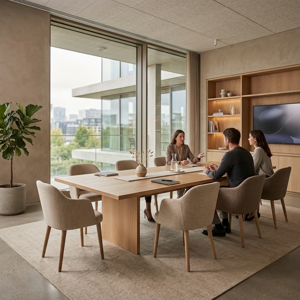 Corporate boardroom