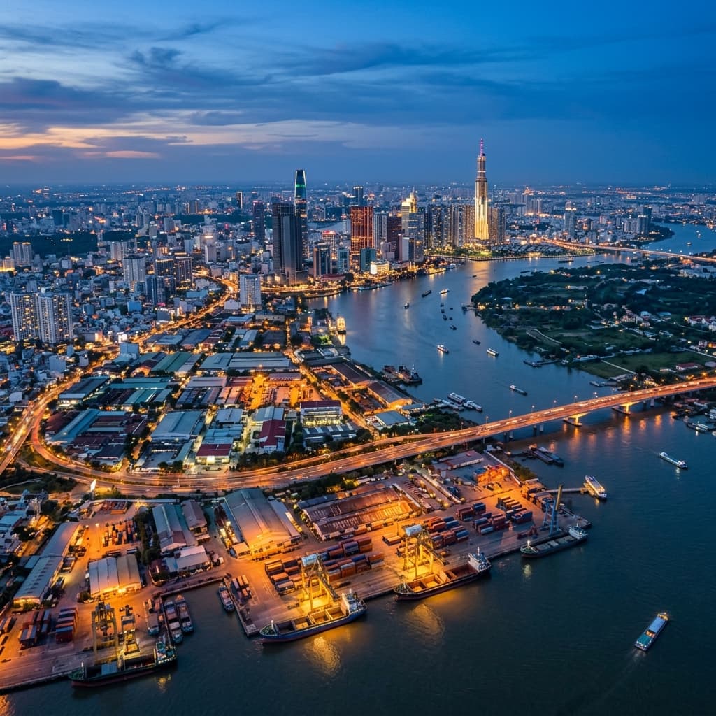 Vietnam skyline